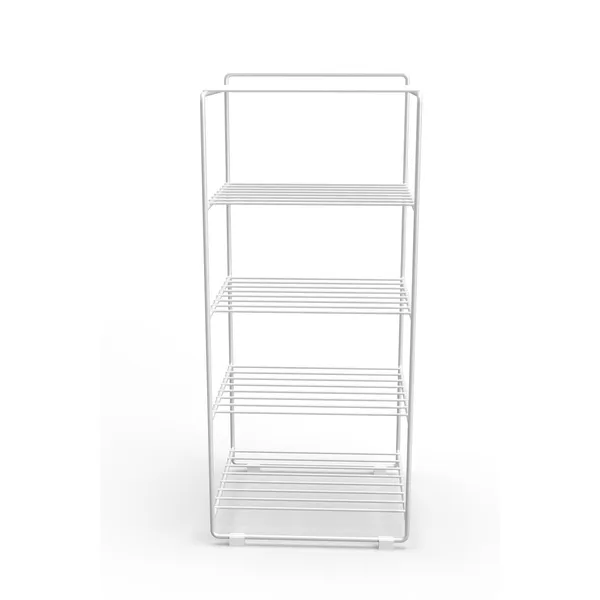 Shoescraper Shoe Rack White