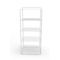 Shoescraper Shoe Rack White