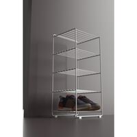 Shoescraper Shoe Rack White