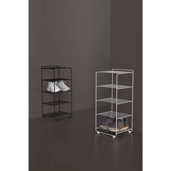 Shoescraper Shoe Rack White