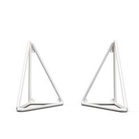 Pythagoras XL Bracket Pair Porcelain White