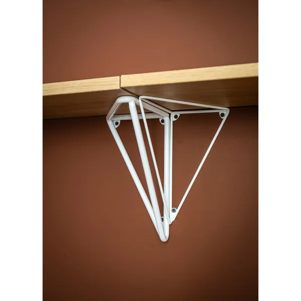 Pythagoras XL Beugelpaar Porselein Wit