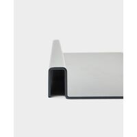 Hopper Shelf Charcoal
