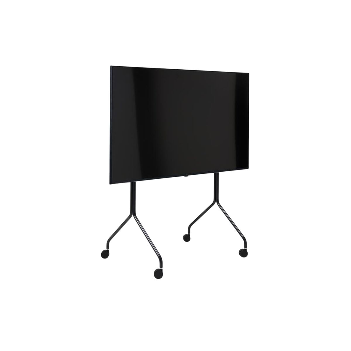 Moon Rollin' Tall TV Stand Charcoal