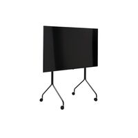 Moon Rollin' Tall TV Stand Charcoal