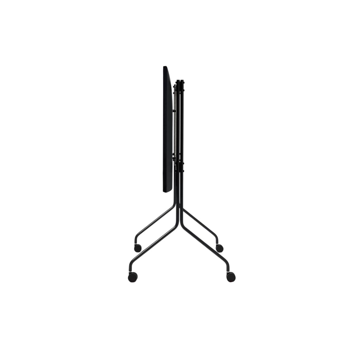 Moon Rollin' Tall TV Stand Charcoal