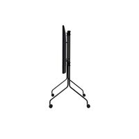 Moon Rollin' Tall TV Stand Charcoal