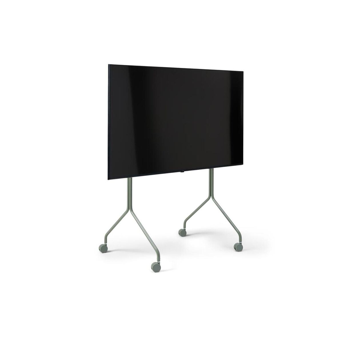 Moon Rollin' Tall TV Stand Mossy Green