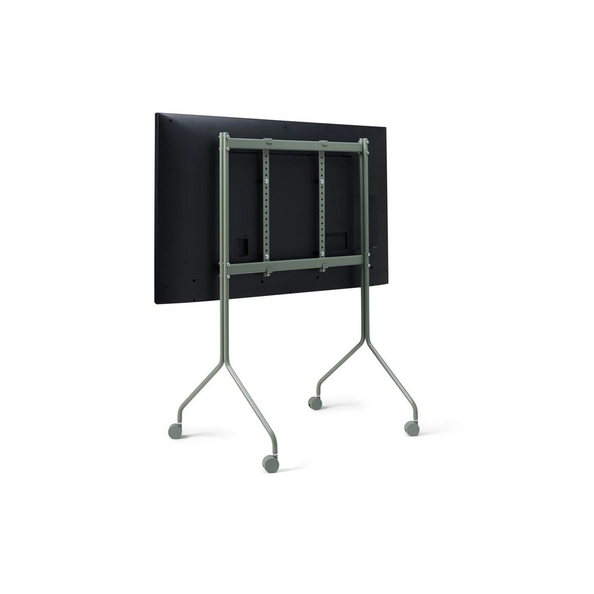 Moon Rollin' Tall TV Stand Mossy Green