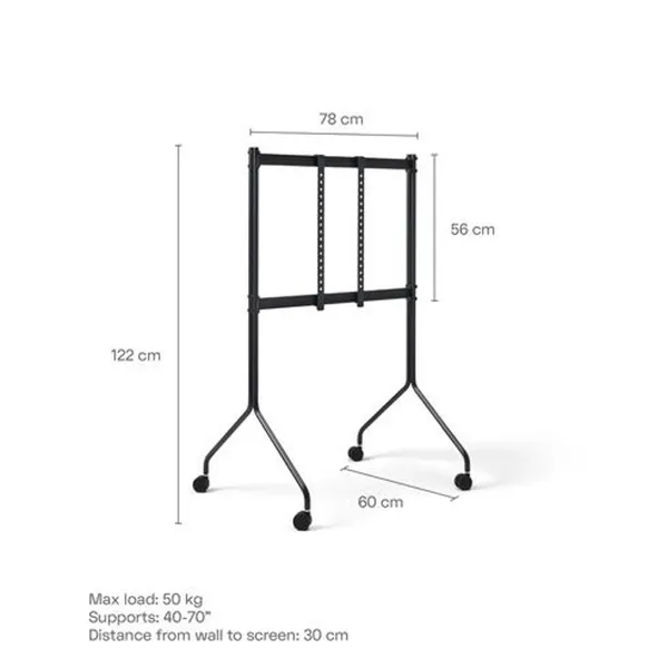 Moon Rollin' Tall TV-Stander Ultra Marine