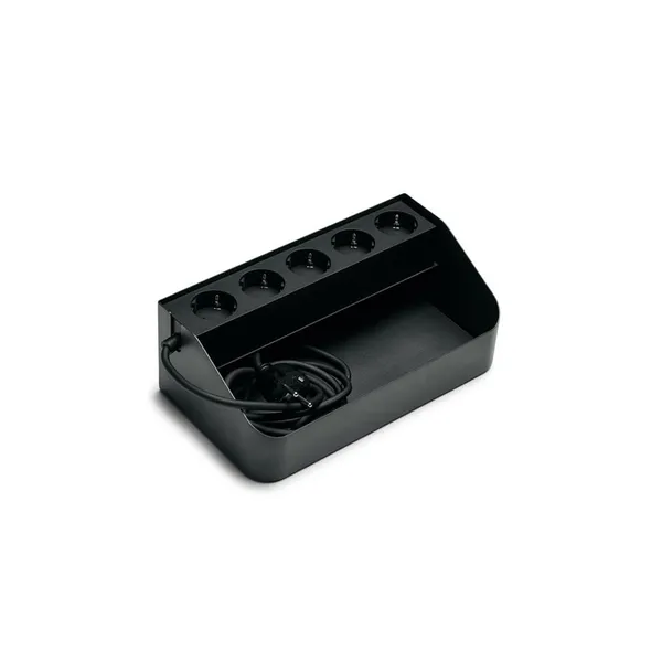 Power Tray Storage Box Charcoal