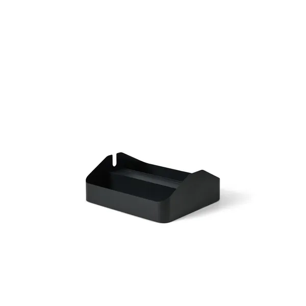 Power Tray Double Storage Box Charcoal