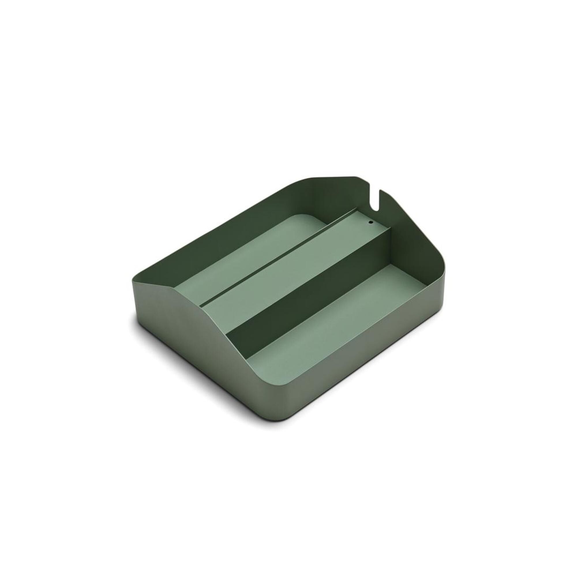 Power Tray Double Opbevaringsboks Mossy Green