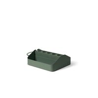 Power Tray Double Storage Box Mossy Green