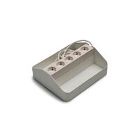 Power Tray Double Storage Box Pearl