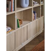 Stacked Bookcase Configuration 1 Brown-Green