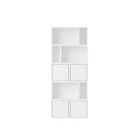 Bibliothèque Empilable Configuration 8 Blanc