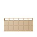 Stacked Bookcase Configuration 1 Oak