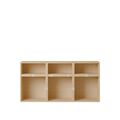 Stacked Regalsystem 5 Eiche