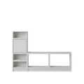 Stacked Flurregal Konfiguration 1 Grau