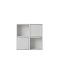Stacked Flurregal Konfiguration 4 Grau