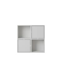 Stacked Flurregal Konfiguration 4 Grau