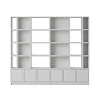 Stacked Office Regalsystem Konfiguration 1 Grau