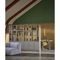 Stacked Office Regalsystem Konfiguration 2 Eiche