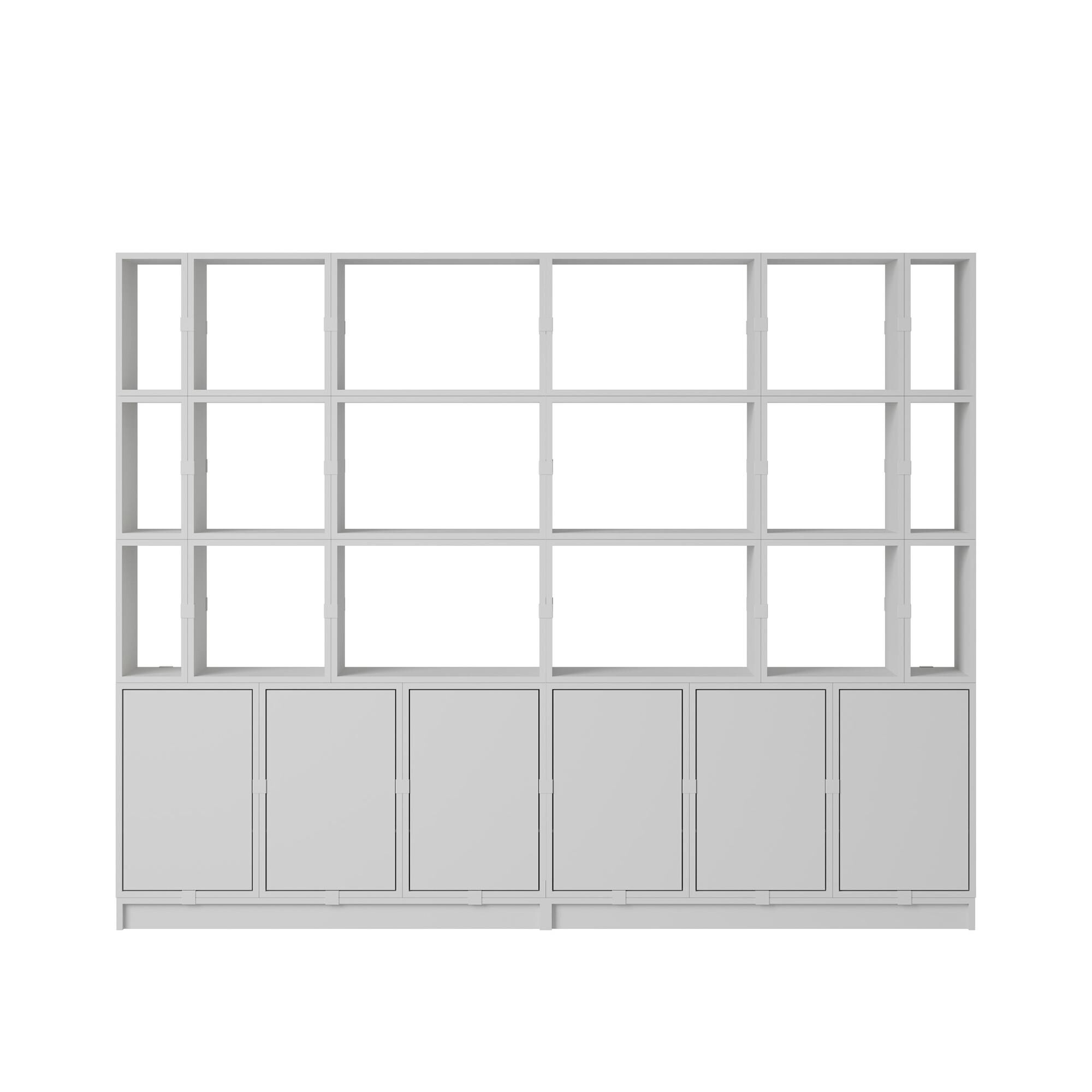 Stacked Office Reol Konfiguration 2 Gr