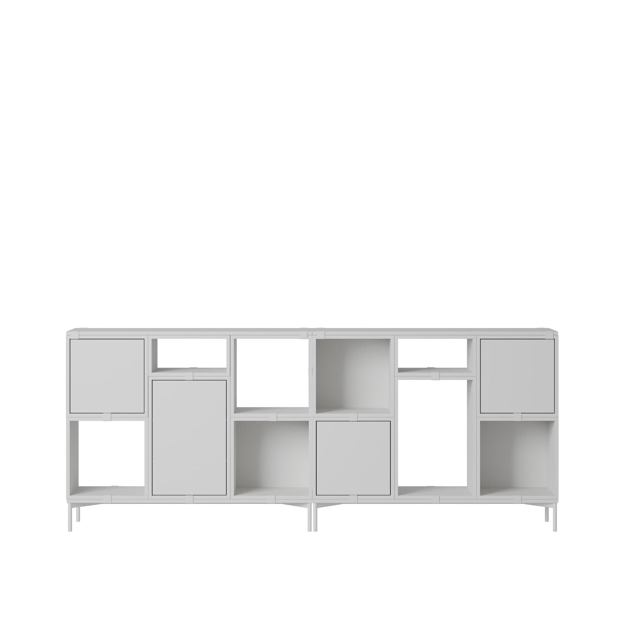 Stacked Office Reol Konfiguration 3 Gr