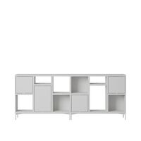 de Bureau Stacked Configuration 3 Gris