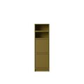 Étagère de Bureau Empilable Configuration 4 Marron-Vert