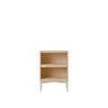 Stacked Bedside Table Configuration 1 Oak