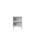 Stacked Bedside Table Configuration 1 Gray