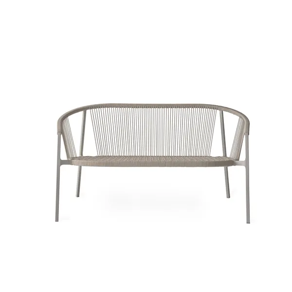 721 Lagrasse Outdoor 2-Sitzer Sofa Grau