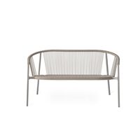 721 Lagrasse Outdoor 2-Sitzer Sofa Grau