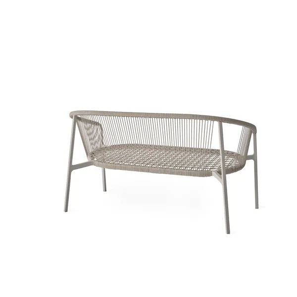721 Lagrasse Outdoor 2-Sitzer Sofa Grau