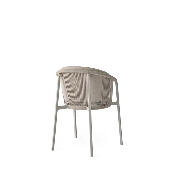 710 Lagrasse Rygpude Til Stol Varm Grå