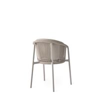 710 Lagrasse Back Cushion For Chair Warm Gray