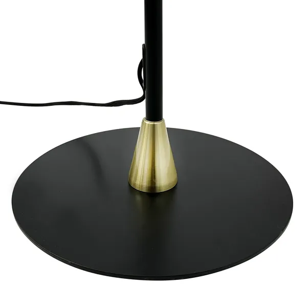Lilje Stehlampe Schwarz/ Messing