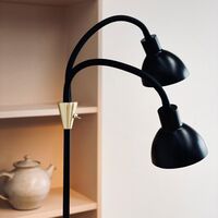 Lilje Stehlampe Schwarz/ Messing