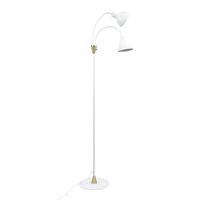 Lilje Stehlampe Weiß/ Messing