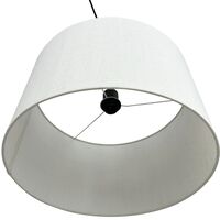 Calix Pendel H49,5 Natur/Sort
