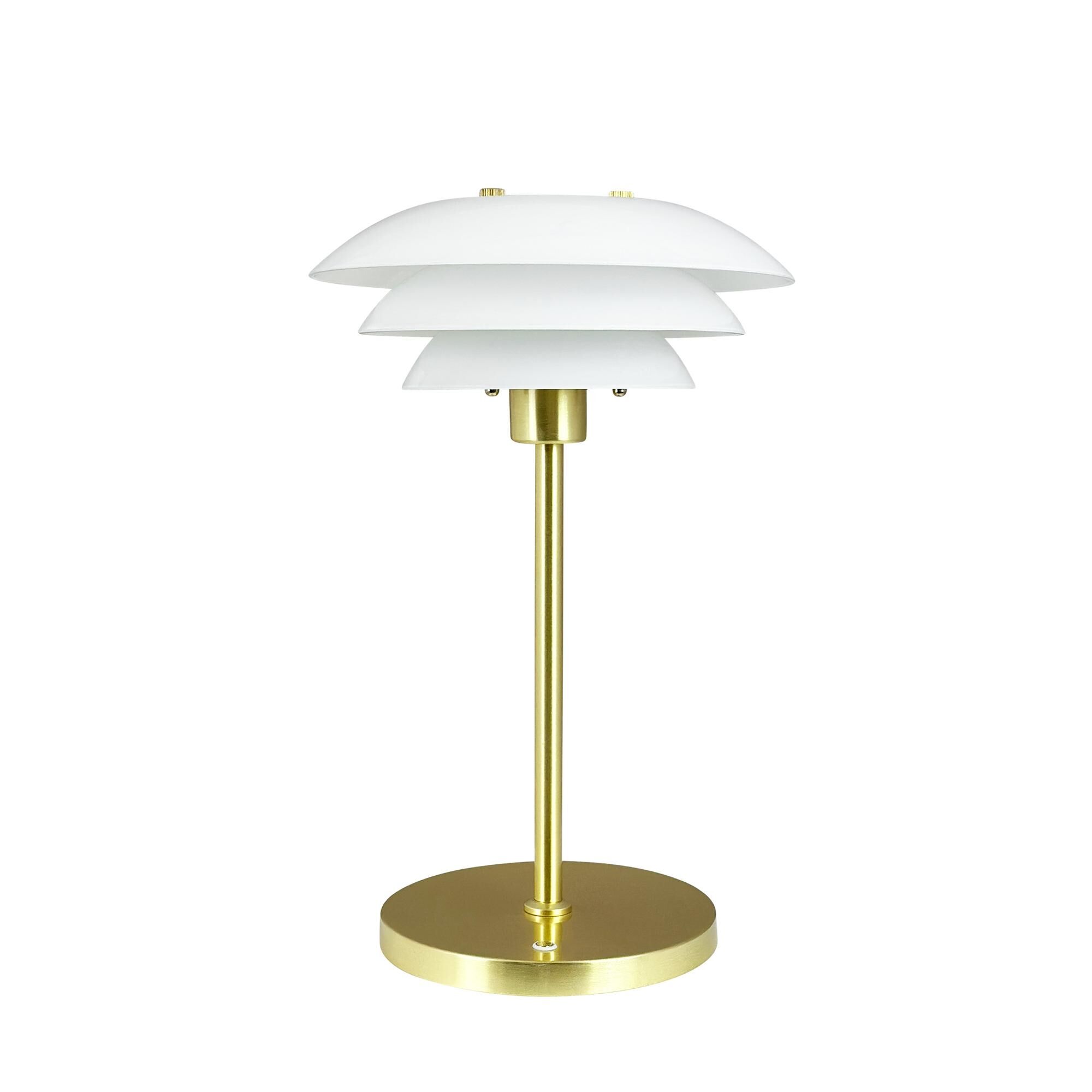 DL20 Bordslampa Opal/ M&auml;ssing