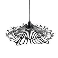 Flora Taklampe Ø60 Sort