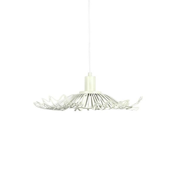 Flora Lampadario Ø40 Bianco Perla