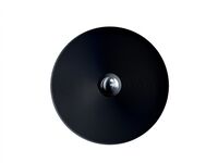 Vinyl Wall/ Ceiling Light Ø60 Deep Black