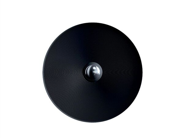 Plafoniera /soffitto in Vinile Ø60 Nero Intenso