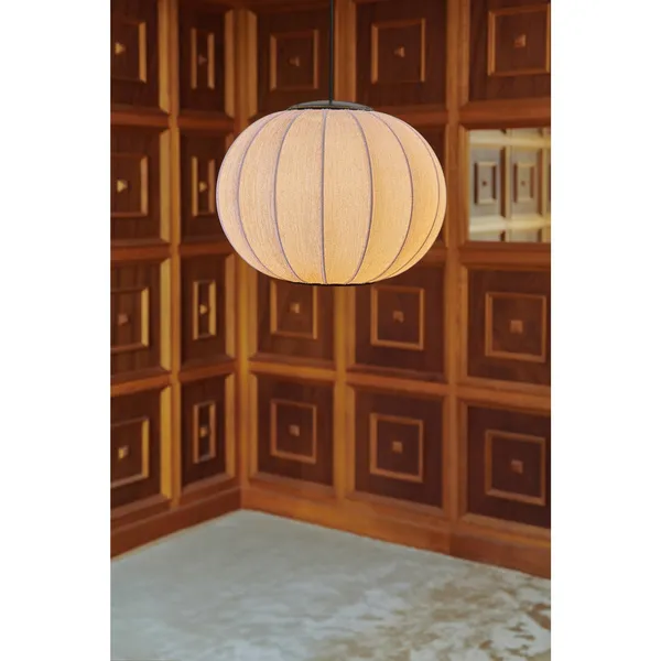 Anniversary Knit-Wit Ø45 Round Pendel Guld Glitter LED