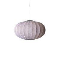 Anniversary Knit-Wit Ø57 Oval Pendant Gold Glitter LED